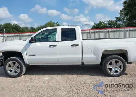 2018 Chevrolet Silverado 1500 Custom из США, поврежденный, VIN 1GCRCPEC3JZ314605